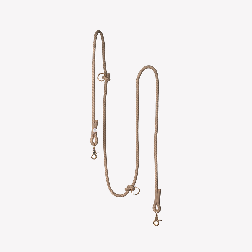 'Sand' - Hands Free Braided Leash