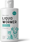 Dog & Cat Wormer Liquid 4oz Puppy Kitten Dewormer Made in USA