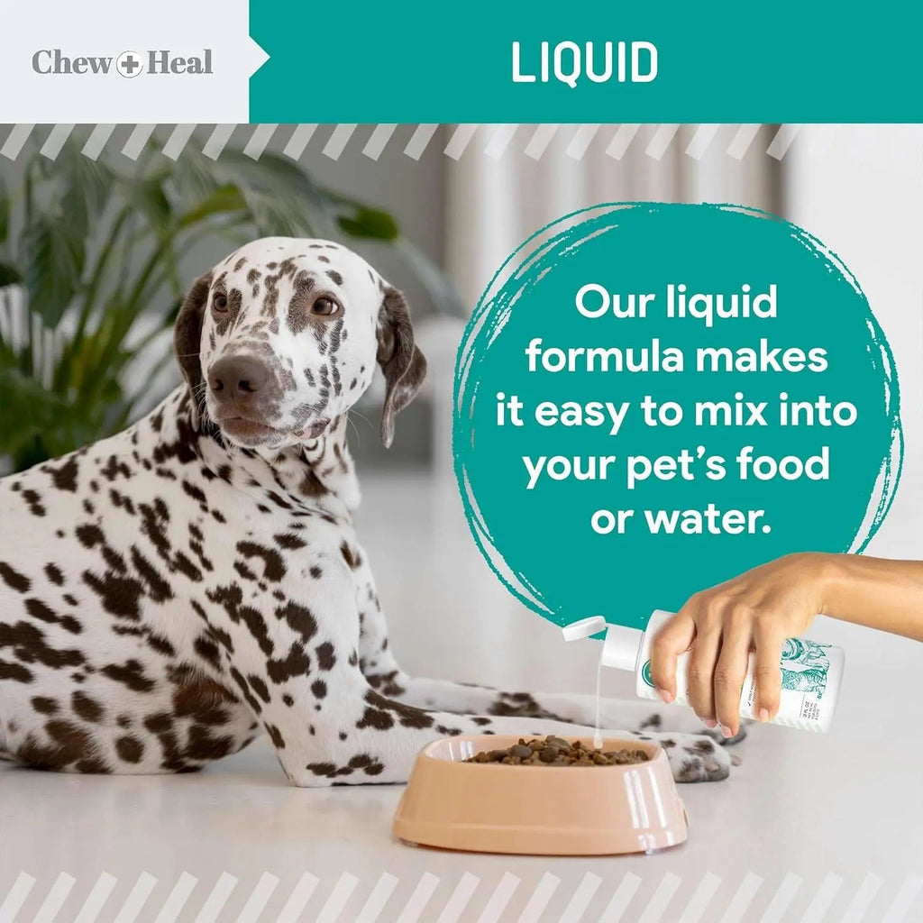 Liquid Dog & Cat Dewormer 12oz, Roundworm Support for Puppies & Kittens