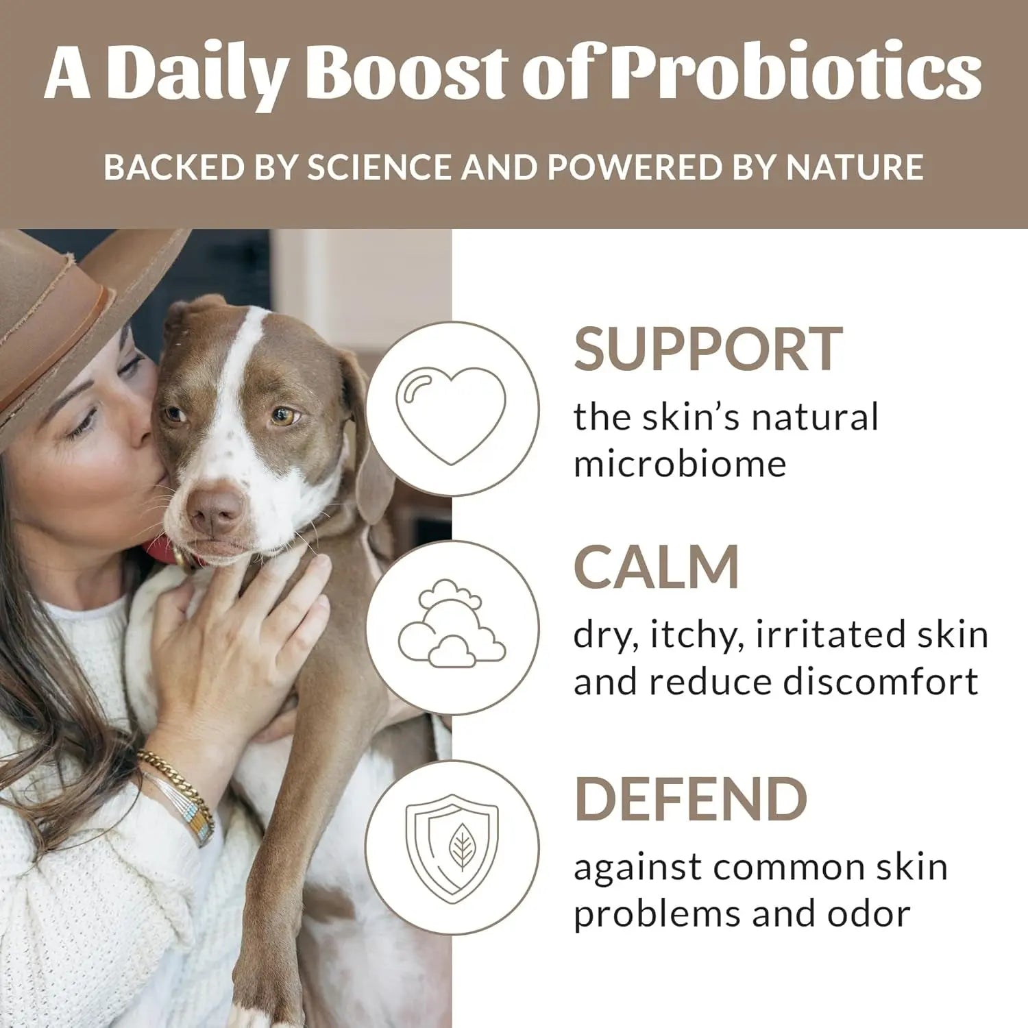 Skout’s Honor Probiotic Pet Detangler Spray – Hydrating & Conditioning